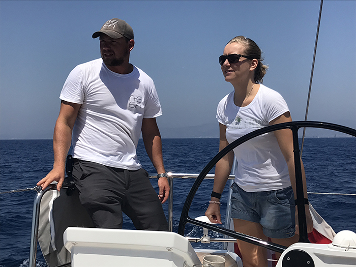 invisible crew sailing yacht